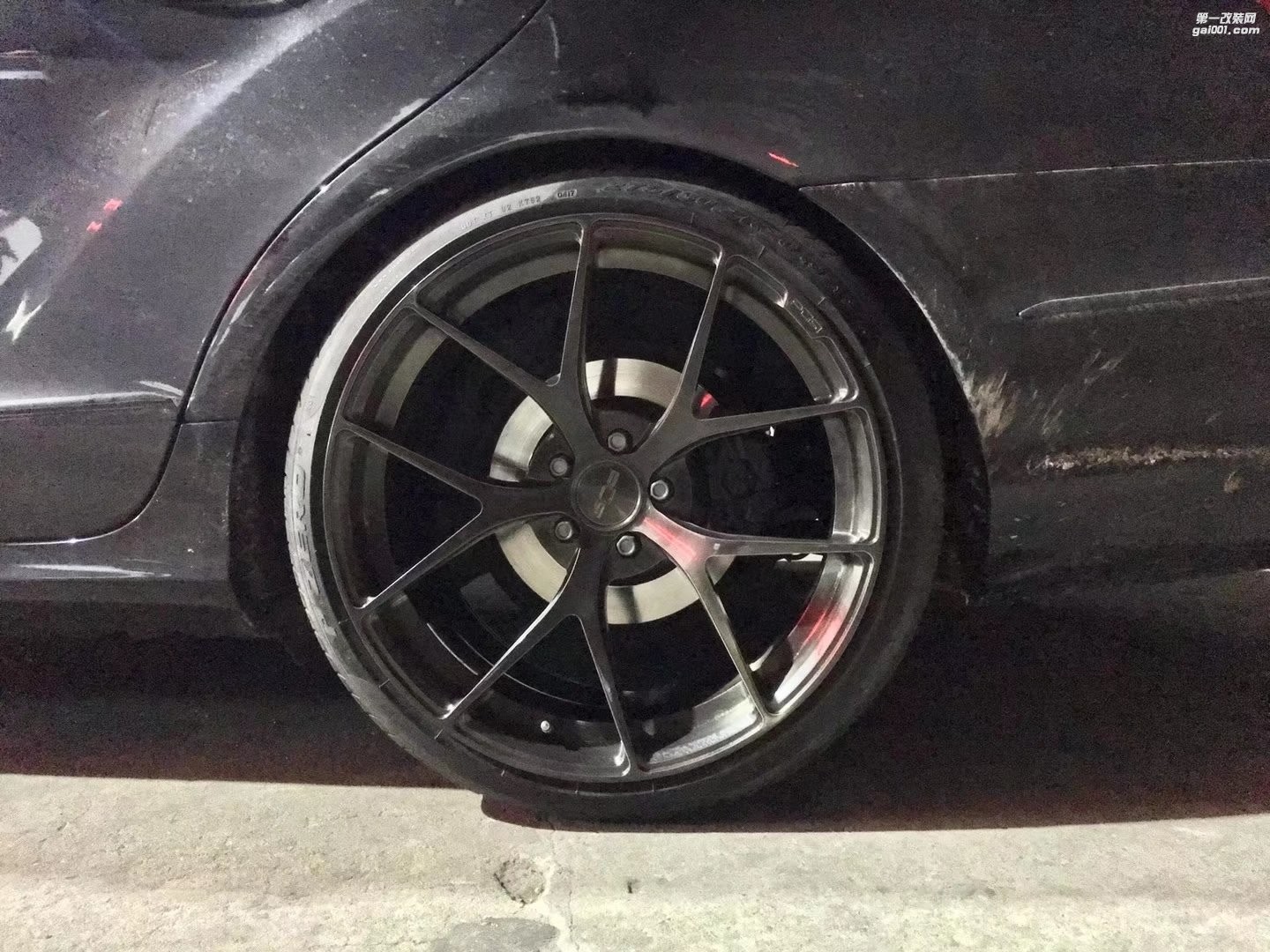 奔馳 CLS ，換頂級輪轂 PUR 完工！