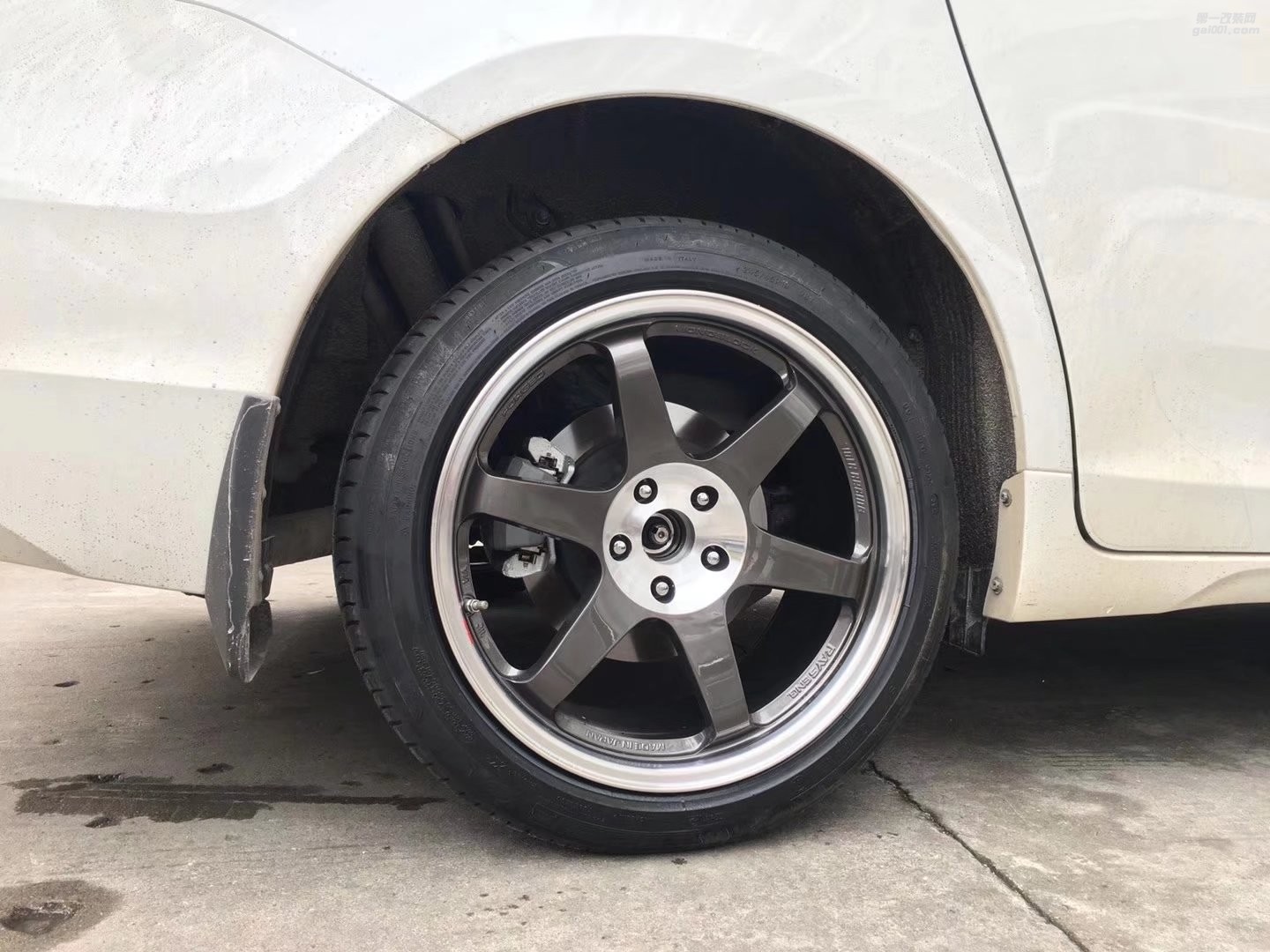 塞納，換 19寸 RAYS TE37 SL 完工！