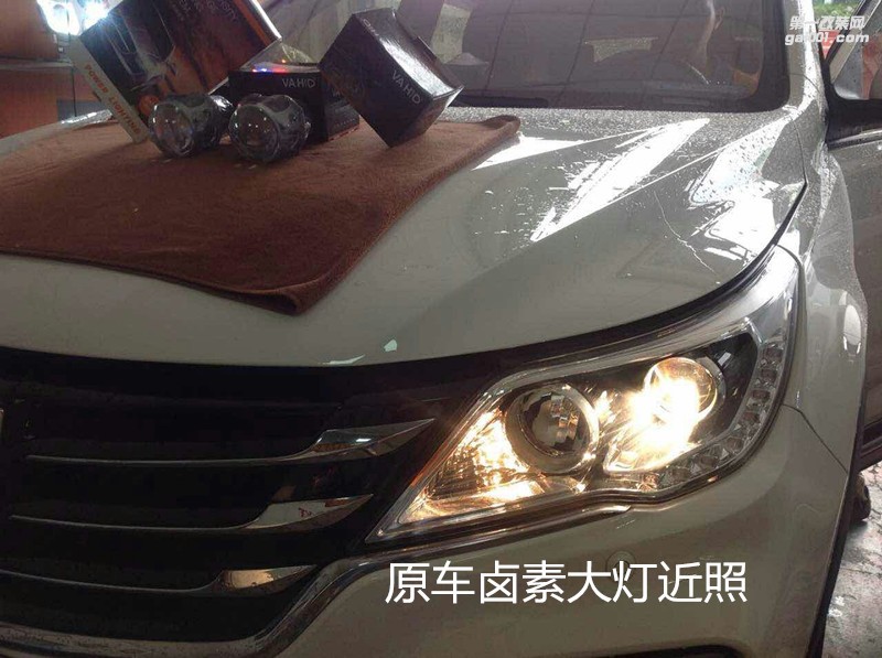 廣州車燈改裝 寶駿560大燈升級海拉5雙光透鏡+德國歐司朗燈泡套裝