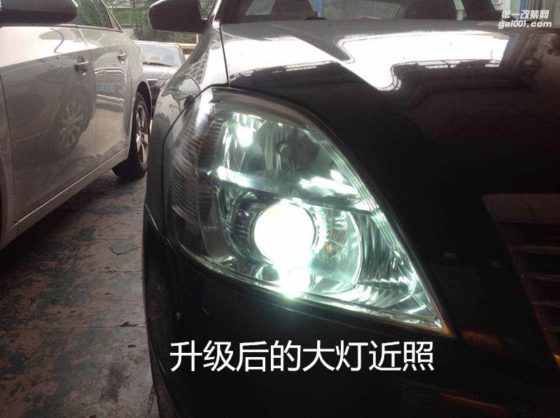 廣州專業(yè)改燈 日產(chǎn)天籟大燈升級海拉5透鏡+歐司朗安定器