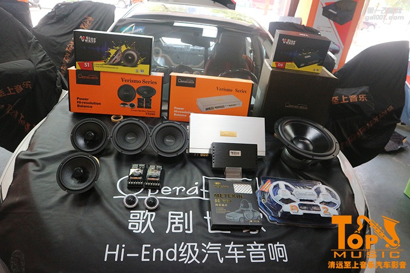 車只是載體，本田十代思域音響大變身細(xì)品音樂之樂【清遠(yuǎn)至上汽車音響改裝】