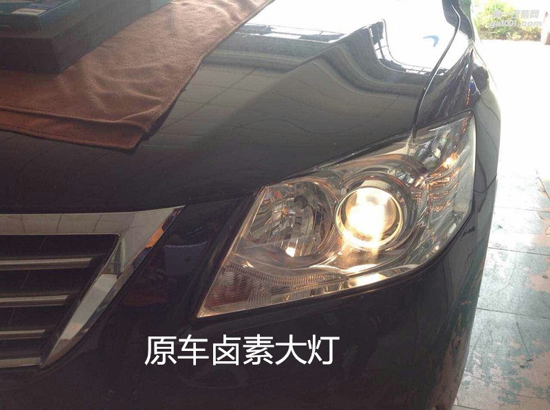 廣州改車燈 豐田凱美瑞大燈升級海拉5雙光透鏡飛利浦套裝