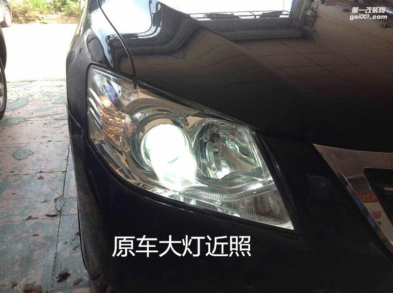 廣州改車燈 豐田凱美瑞大燈升級海拉5雙光透鏡飛利浦套裝