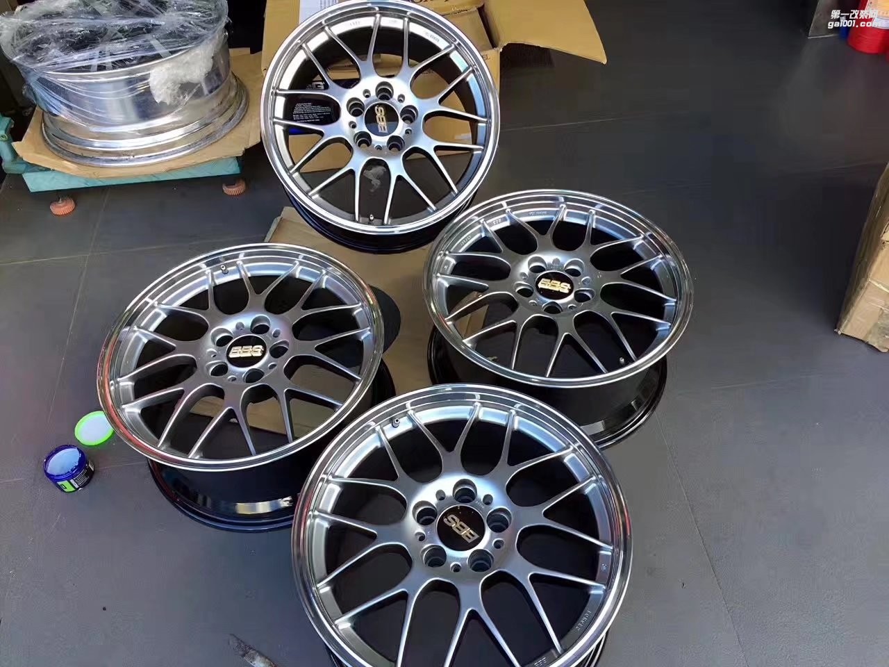 二手，日本正品 進(jìn)口 BBS RGR 鍛造   18寸  8J  ET35  5*112  少 有 貨！