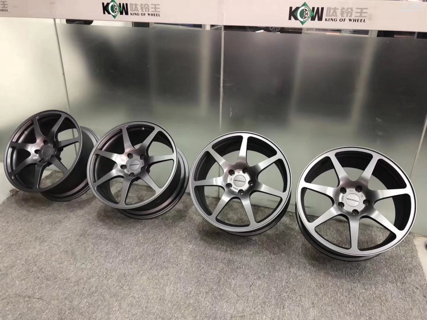 二手，鍛造  日本  PRODRIVE GC07   18寸x8.5J ET32 5×114.3 單個重量8.2KG