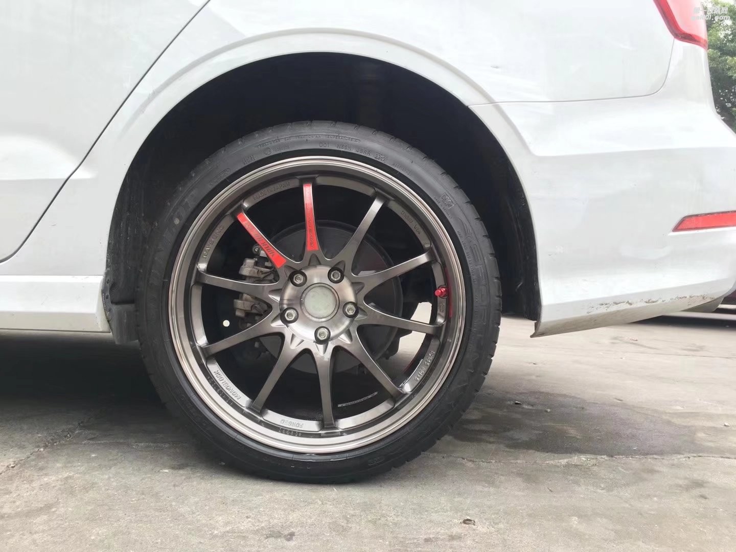 奧迪，換 全新 RAYS  CE28 完工！