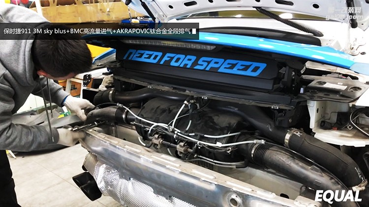 911升级天蝎排气+BMC高流量进气风格