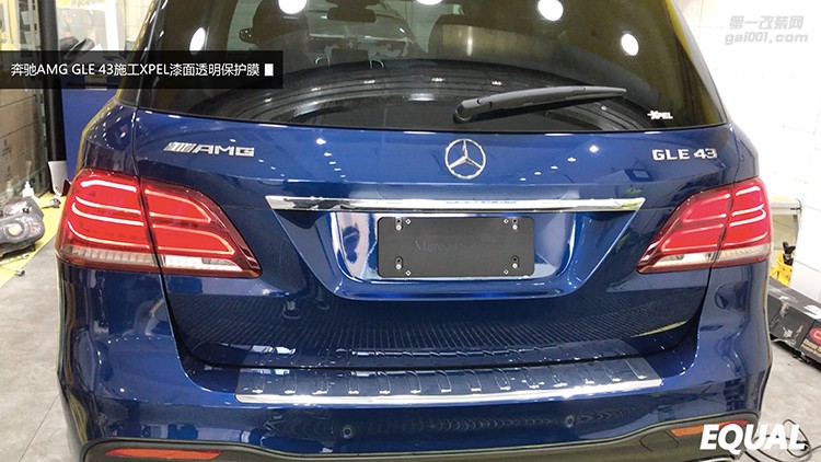 奔驰AMG GLE 43专车专用XPEL漆面保护膜