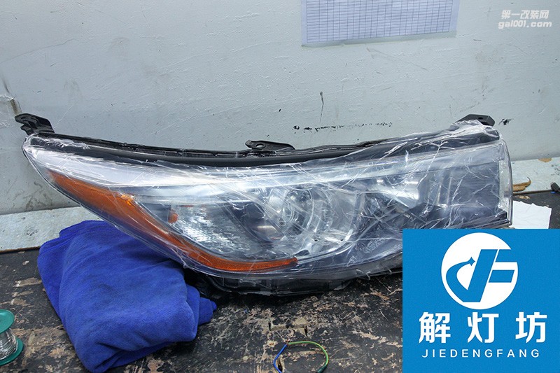 北京【解燈坊】新款漢蘭達(dá)改燈海拉5雙光透鏡案例