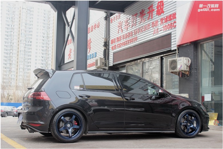 海亞：高爾夫7GTI 升級(jí)ADVAN GT 18寸鍛造輪轂