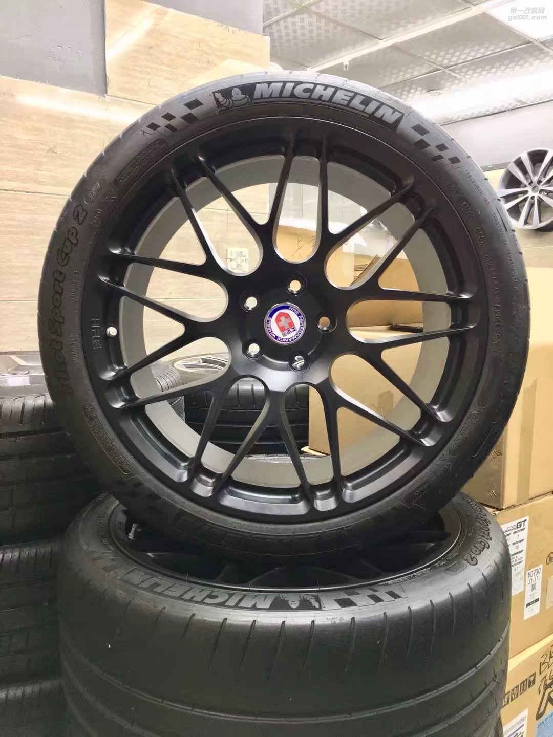 美國(guó)  HRE·300M  鍛造， 拆車一套   20寸 9.5J  ET20  后11J  ET23 5X120．