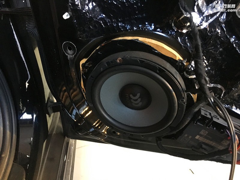 奧迪A6L改裝伊頓專車專用汽車音響---唐山樂(lè)暢