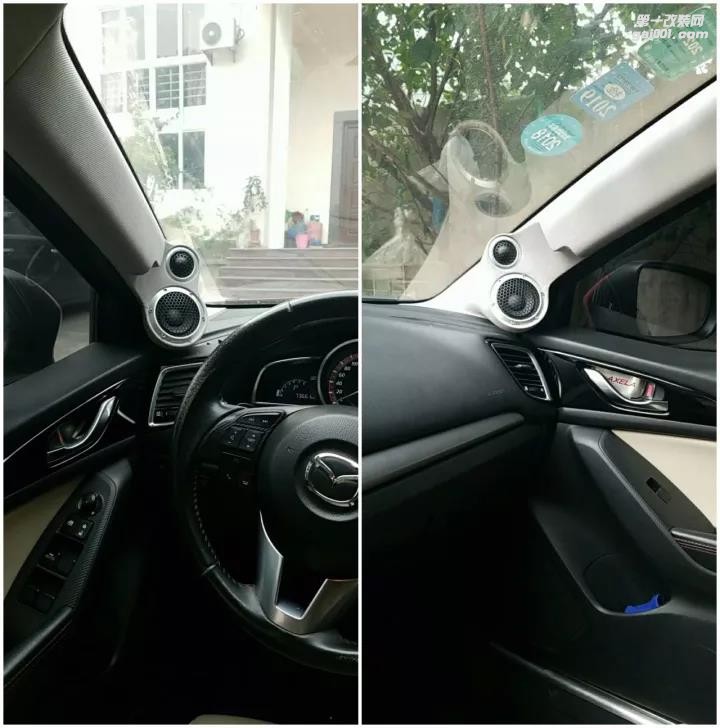 馬自達(dá)昂克賽拉改裝全套歌劇世家音響 即興而來，盡興而歸！【清遠(yuǎn)至上音樂】