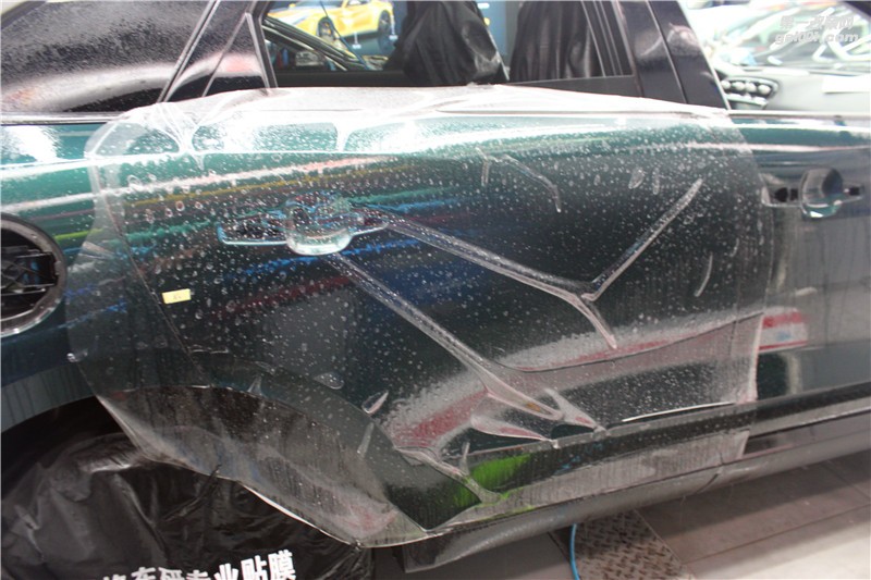 長沙汽車隱形車衣 捷豹F-pace施工HEXIS透明保護膜