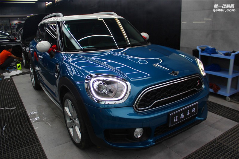 長(zhǎng)沙汽車裝飾 寶馬mini貼威固太陽(yáng)膜 正品威固膜