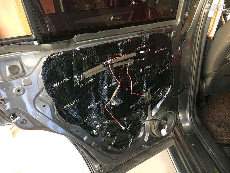 唐山汽車音響改裝--長安CS75升級魔雷喇叭