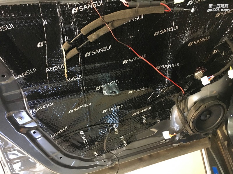 唐山汽車音響改裝--長安CS75升級魔雷喇叭