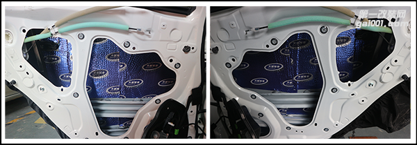 不再受噪音摧殘，釋放耳朵，昂克賽拉四門升級大能隔音【清遠(yuǎn)至上汽車音響改裝】