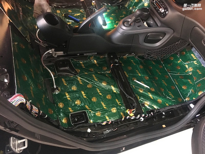 奔馳Smart大能隔音降噪-唐山樂暢汽車隔音