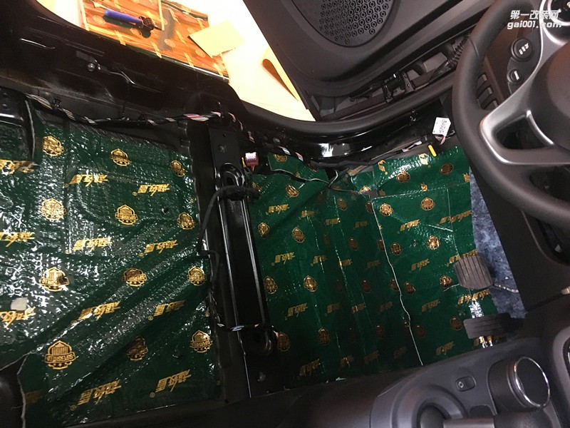奔馳Smart大能隔音降噪-唐山樂暢汽車隔音