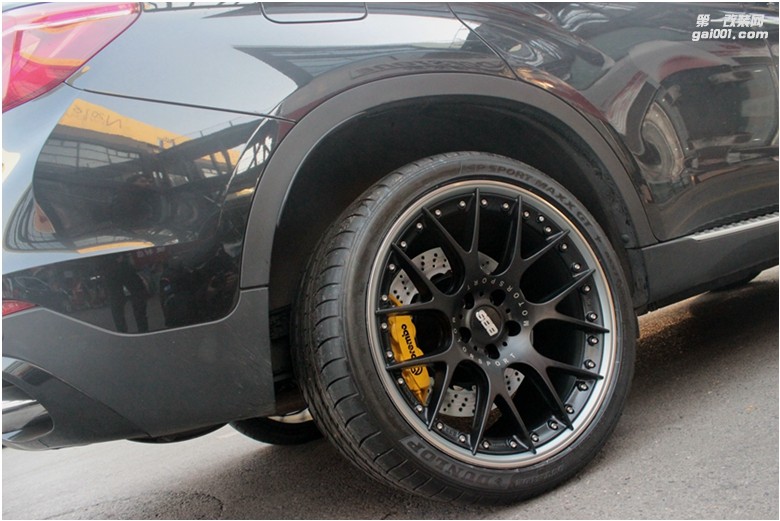 海亞：寶馬X6 升級 德國BBS CH-R 21寸輪轂 意大利brembo GT6 GT4 全原裝剎車套件