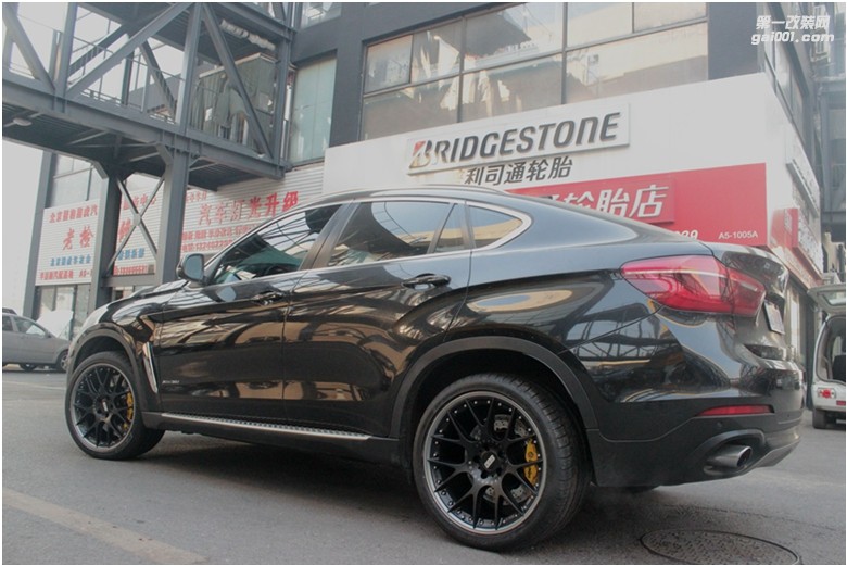 海亞：寶馬X6 升級 德國BBS CH-R 21寸輪轂 意大利brembo GT6 GT4 全原裝剎車套件