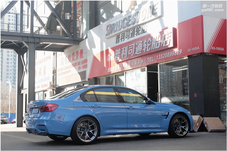 海亞：寶馬M3 升級 日本BBS FI-R 神級鏤空鍛造輪轂