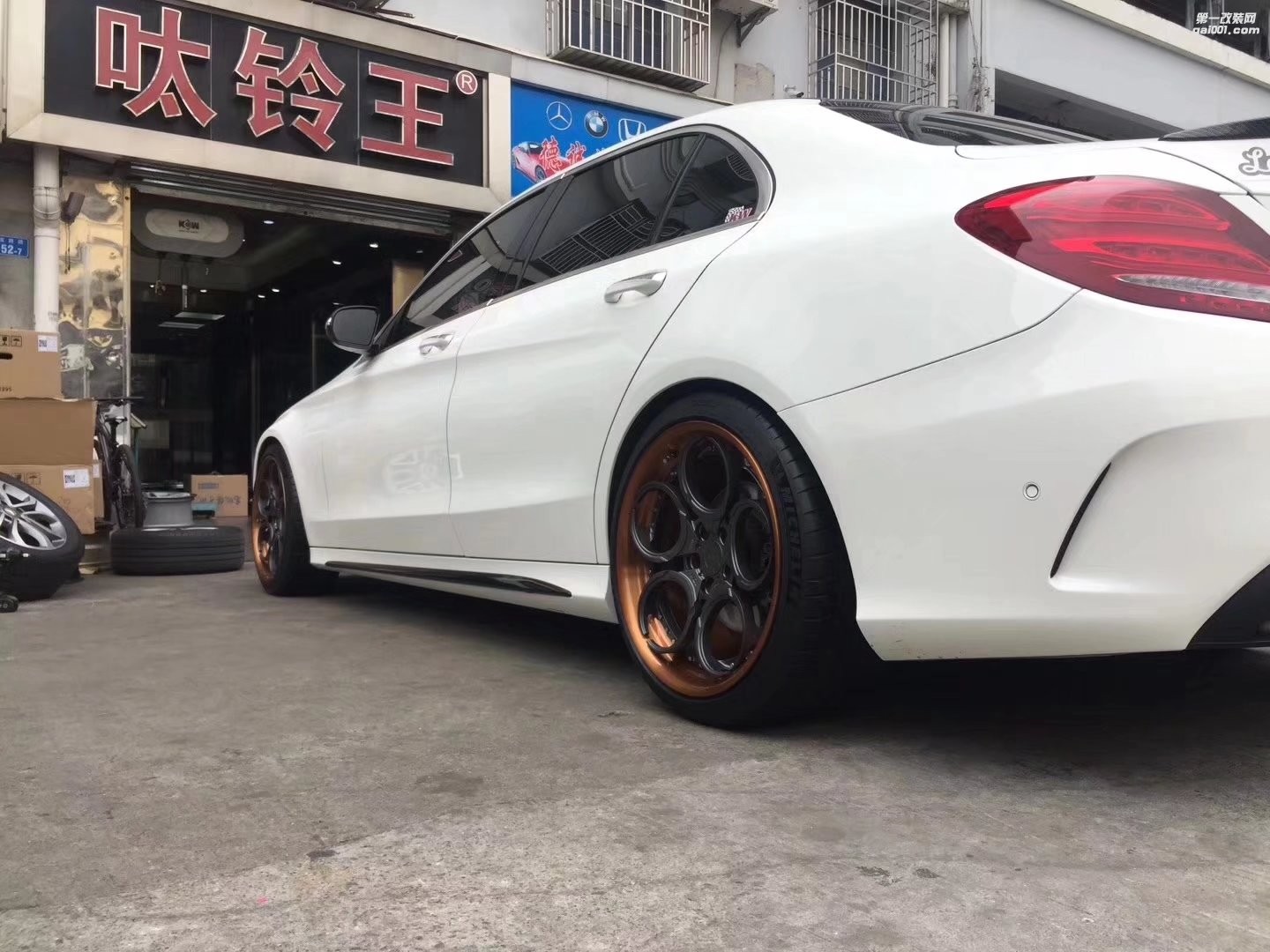 奔馳 完工，換定制鍛造！