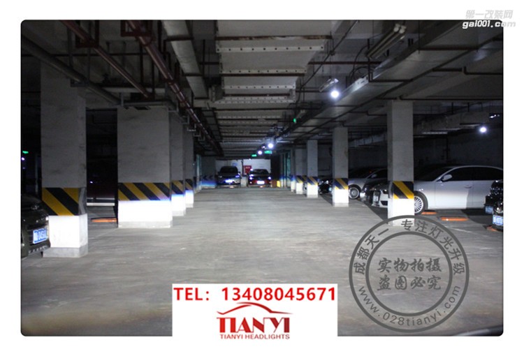 成都尼桑天籟車燈改裝升級(jí)LED大燈日行燈總成天一車燈
