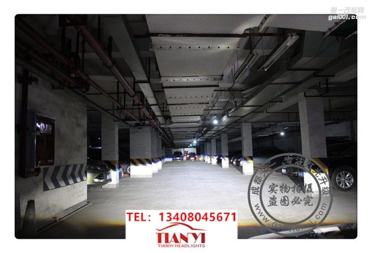 車燈雷克薩斯CT200H改透鏡升級LED大燈總成成都天一車燈