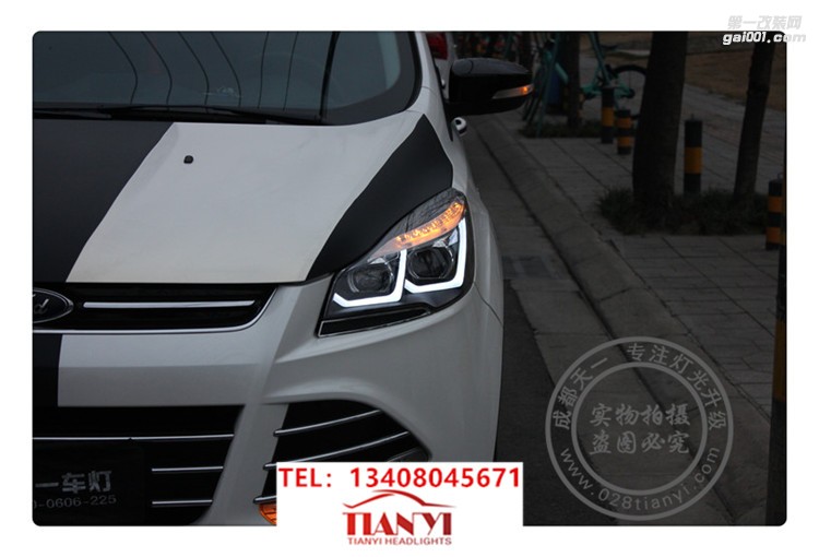成都翼虎車燈升級改裝大燈總成海拉雙光透鏡增亮氙氣燈