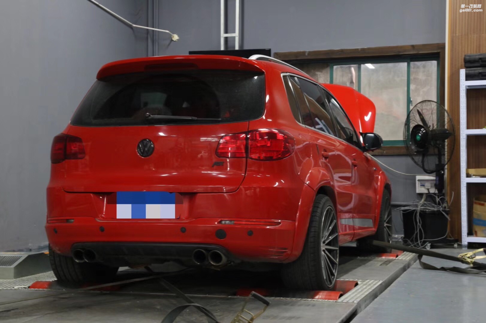 大眾途觀MK 1.8TSI三階段LOBA獲得峰值295HP 420NM驚人提升