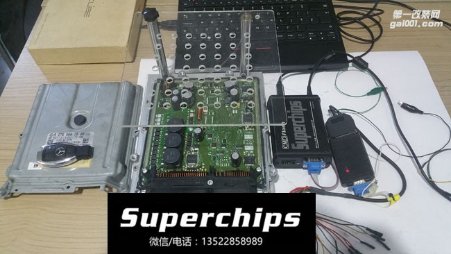 2014年奔馳S320L直刷ECU升級動力，國際改裝品牌Superchips調校程序