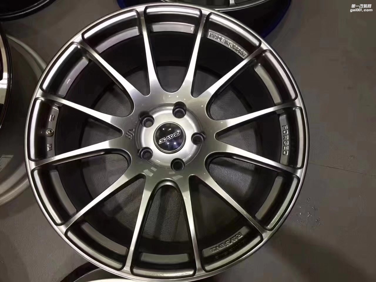 二手，鍛造 日本  RAYS G12 ? 19寸x8.5J ET45 5x112