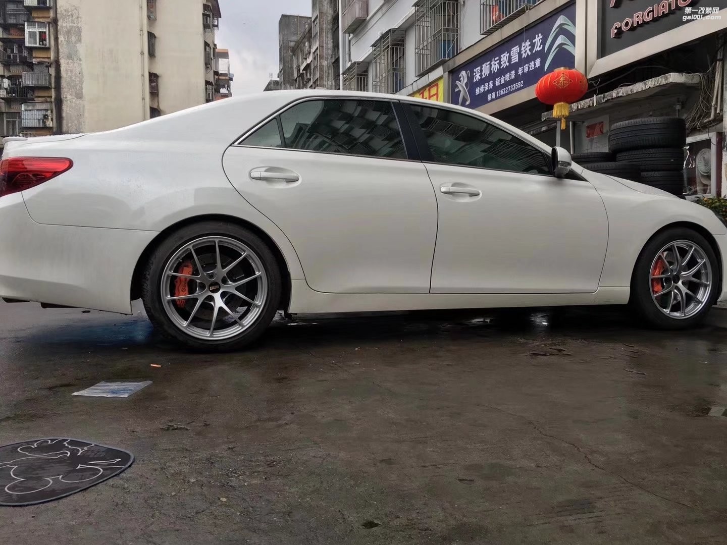 銳志，換 全新 BBS RIA ? 倍耐力P7   裝車完工！ 多謝朋友多次支持！