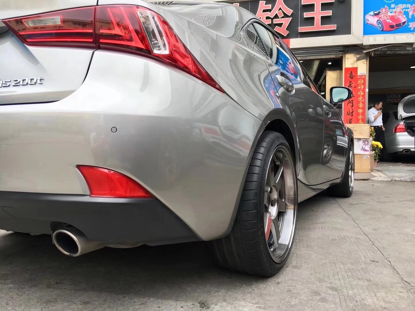 雷克薩斯，換 全新 TE37 SL 19寸 完工！