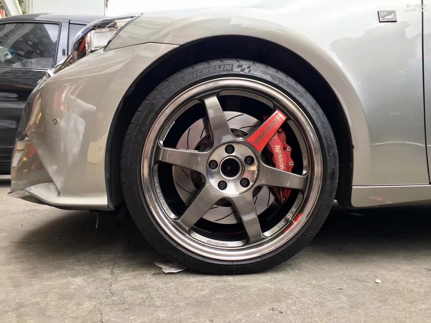 雷克薩斯，換 全新 TE37 SL 19寸 完工！