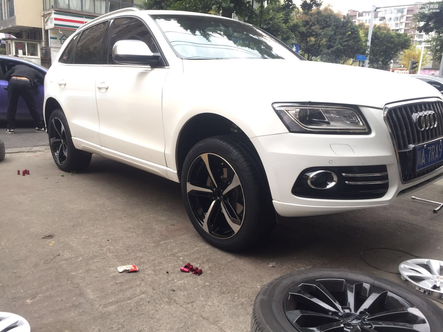 奧迪Q5升級奧迪RS7刀鋒輪轂 Q5升級改裝輪轂20寸