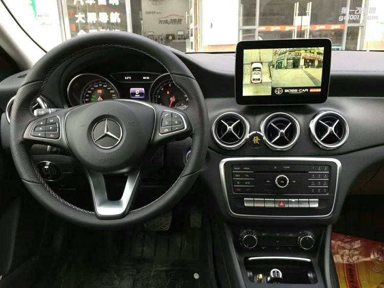 西安奔馳GLA改裝360度全景倒車系統(tǒng)