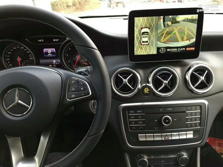 西安奔馳GLA改裝360度全景倒車系統(tǒng)