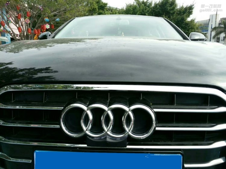 【西安億之星】奧迪A6L改裝360度全景倒車(chē)系統(tǒng)