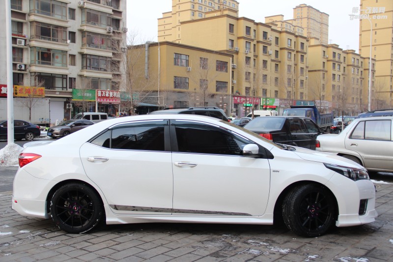 大宇車迷站 卡羅拉爆改輪轂排氣包圍