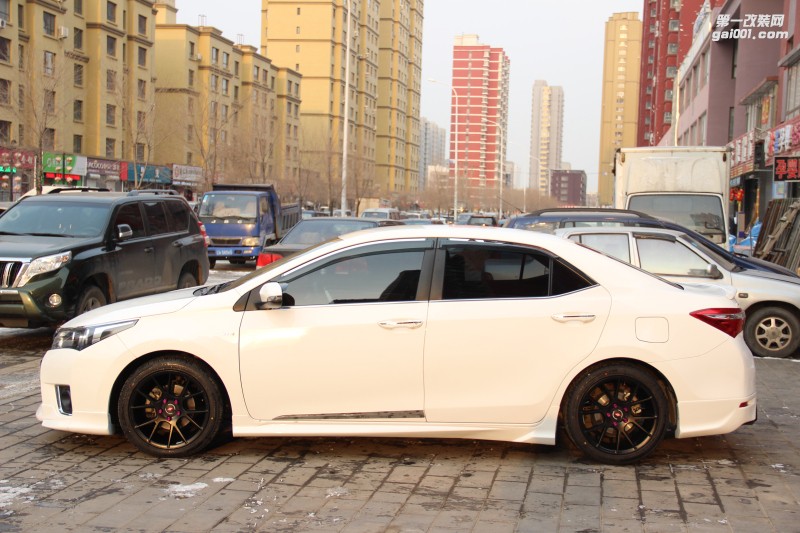 大宇車迷站 卡羅拉爆改輪轂排氣包圍