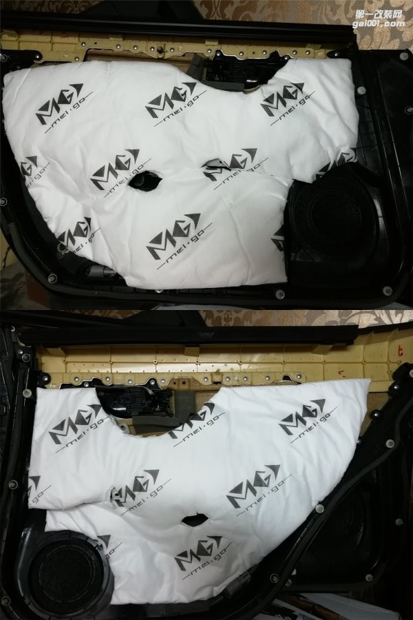 雷克薩斯ES250全車隔音 俄羅斯純進(jìn)口隔音材料打造 泉州山水汽車音響改裝