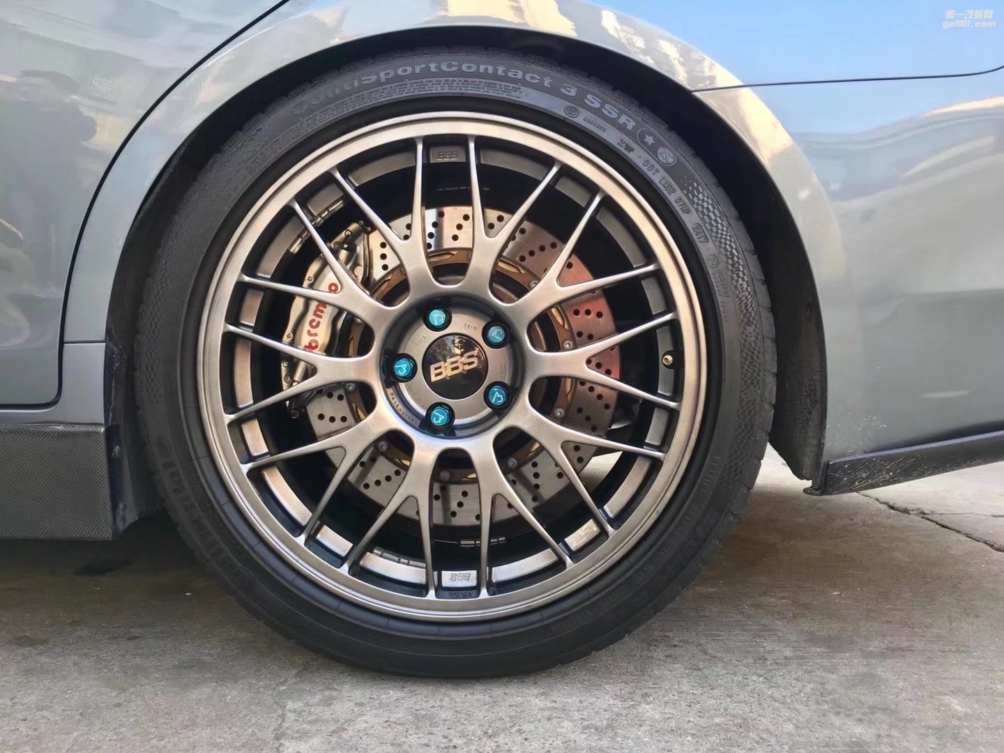 英菲尼迪，換 19寸  鍛造 BBS  完工！