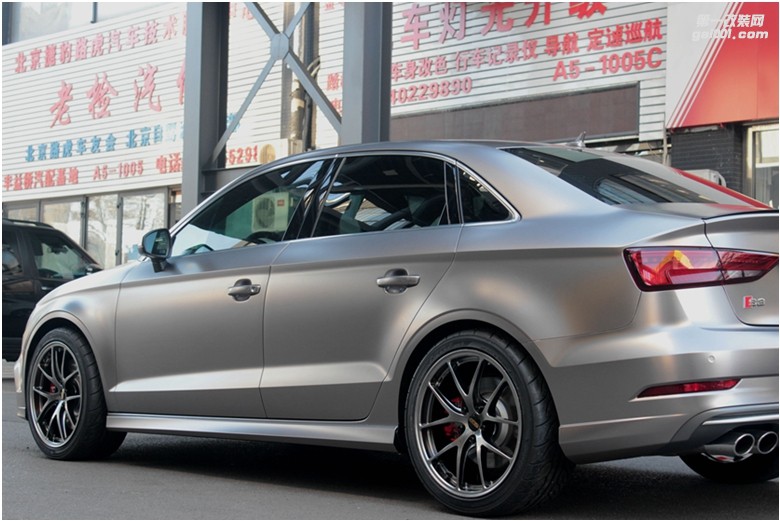 海亞：奧迪S3經(jīng)典配 日本BBS RI-A 鍛造輕量化輪轂