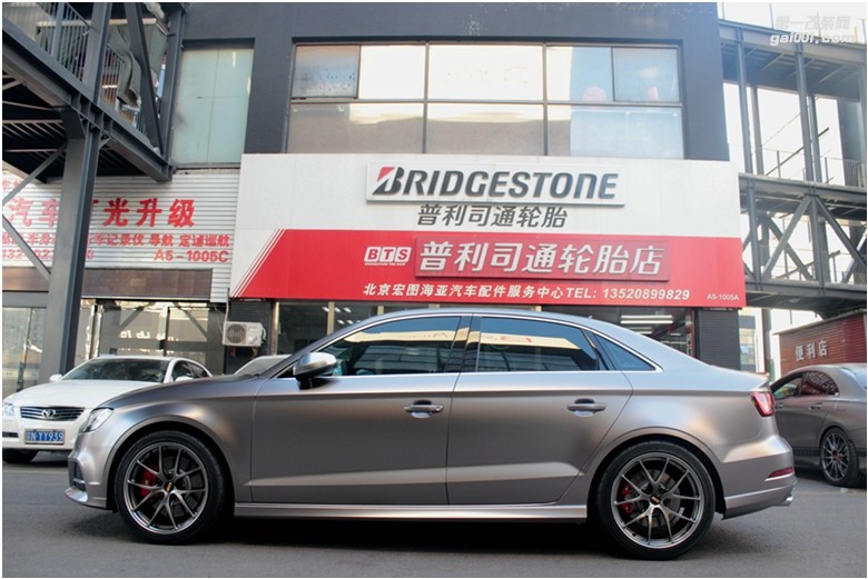 海亞：奧迪S3經(jīng)典配 日本BBS RI-A 鍛造輕量化輪轂