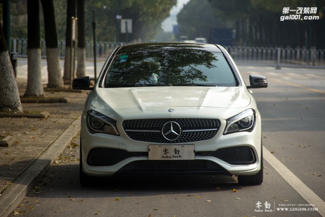 奔馳CLA升級(jí)VHP閥門排氣、鍛造輪轂-長沙專業(yè)豪車改裝