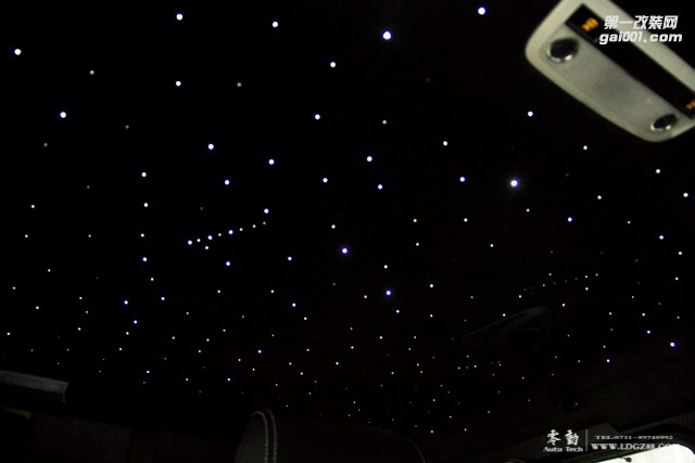 奔馳G63升級(jí)星空流星頂內(nèi)飾-湖南專業(yè)豪車改裝