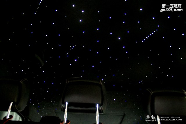 奔馳G63升級(jí)星空流星頂內(nèi)飾-湖南專業(yè)豪車改裝